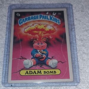 Series 1 Garbage Pail Kids Adam Bomb Trading Card